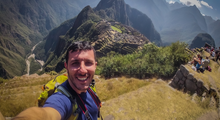 Hombre Machu Picchu