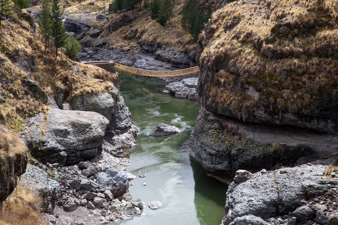 Puente Qeswachaka Cuatro Lagunas