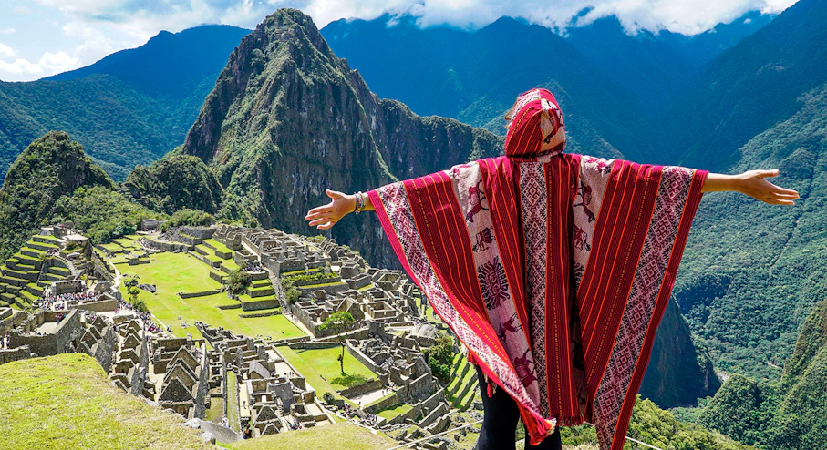 Trekking Salkantay a Machu Picchu (5 días) Vista hacia Machu Picchu