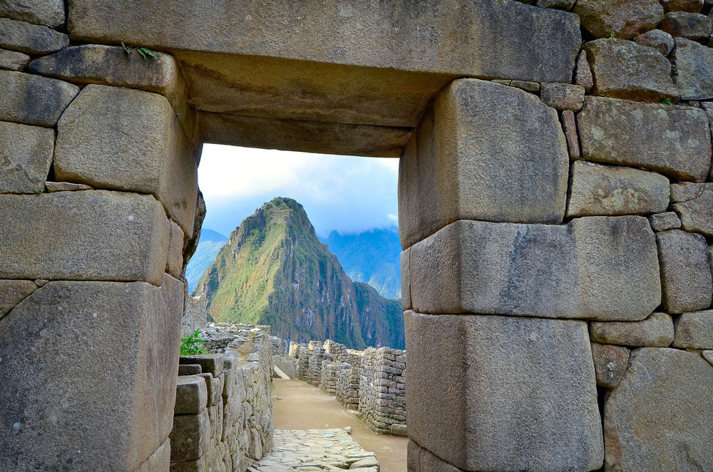 Ruinas en Machu Picchu