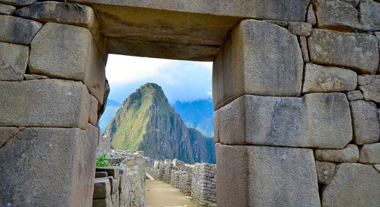 Ruinas en Machu Picchu