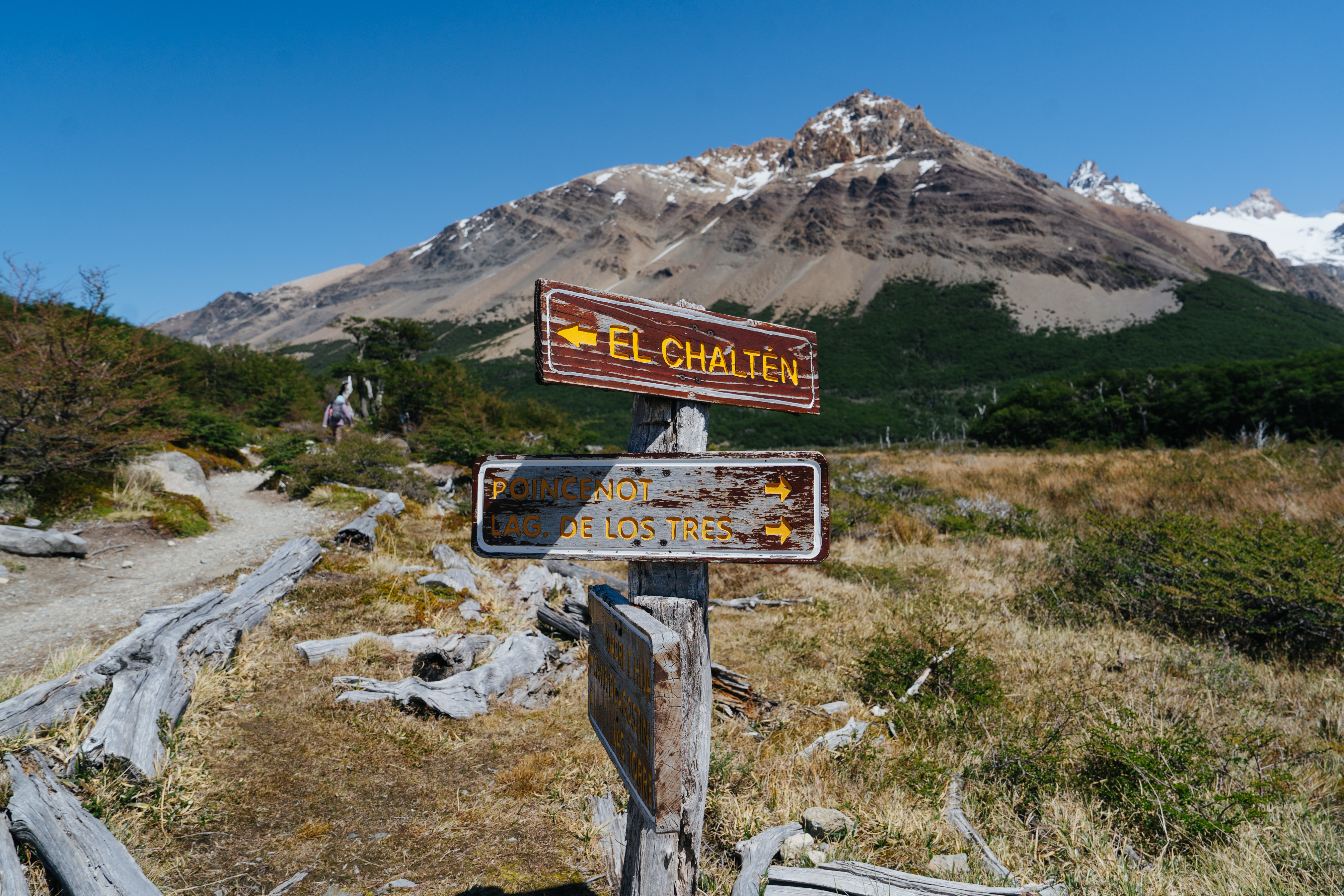 Camino hacia El Chaltén 