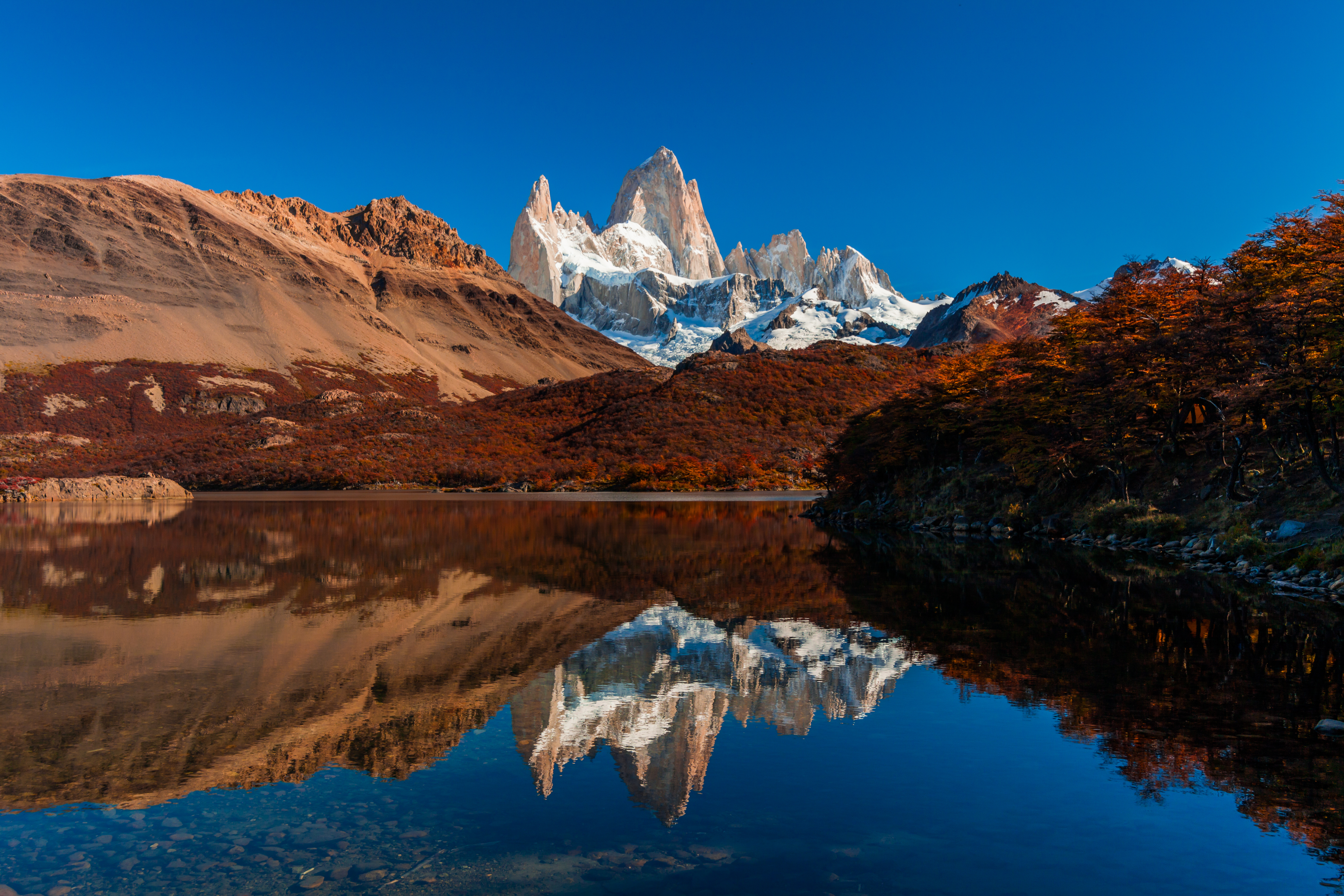 Laguna Capri y Cerro Fitz Roy