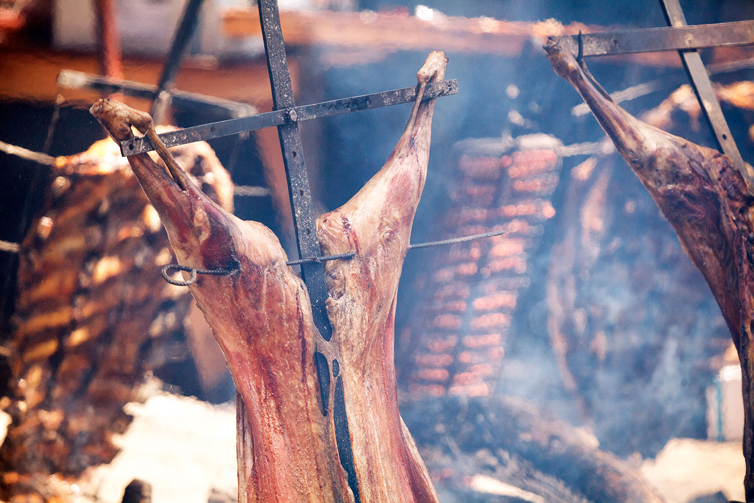 Asado de cordero magallánico