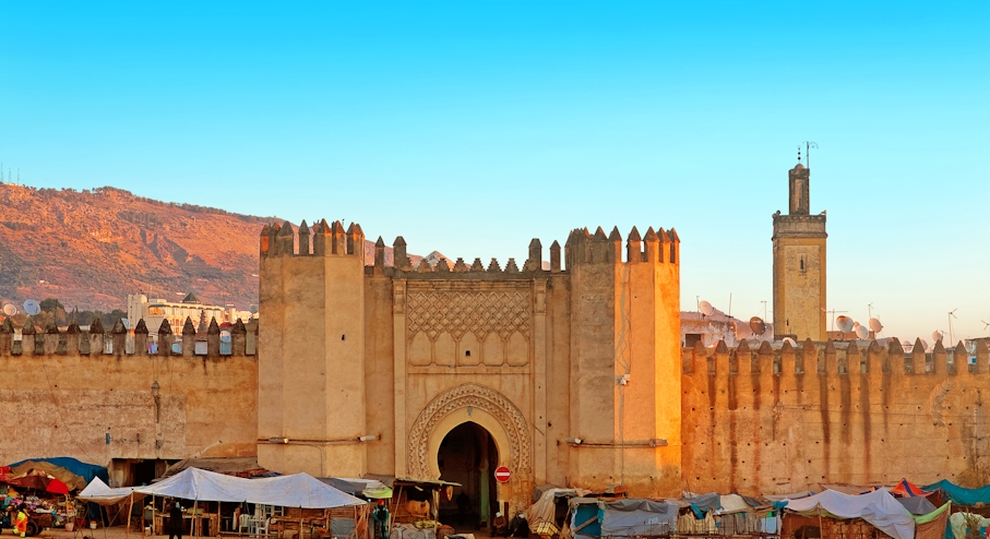 Entrada a la Medina de Fez