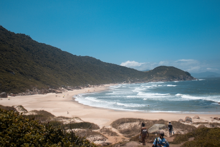 Playa en Guarda do Embaú