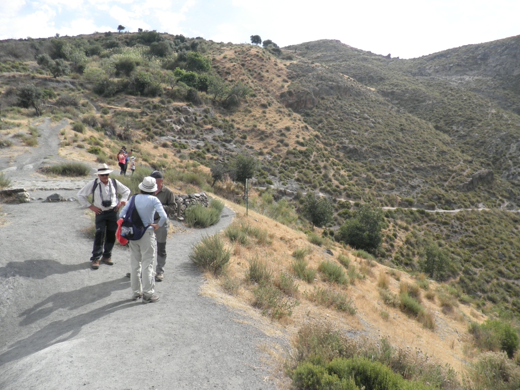 Personas contemplando el paisaje