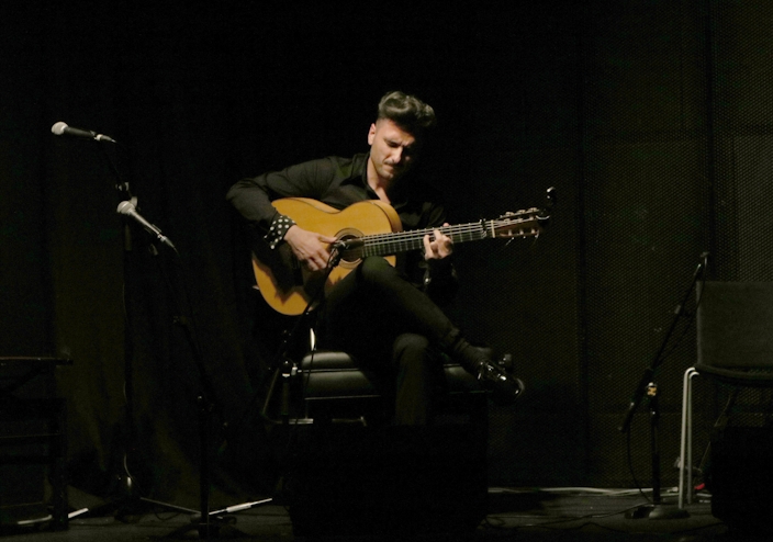 Guitarrista flamenco
