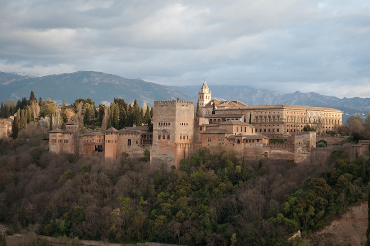 Vista panorámica de la Alhambra