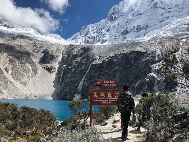 Caminata hacia la laguna 69