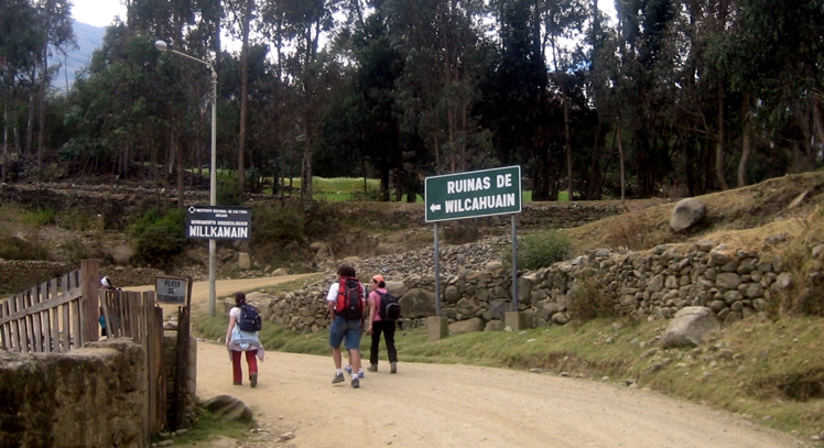 Ruinas de Walcahuaín en Huaraz