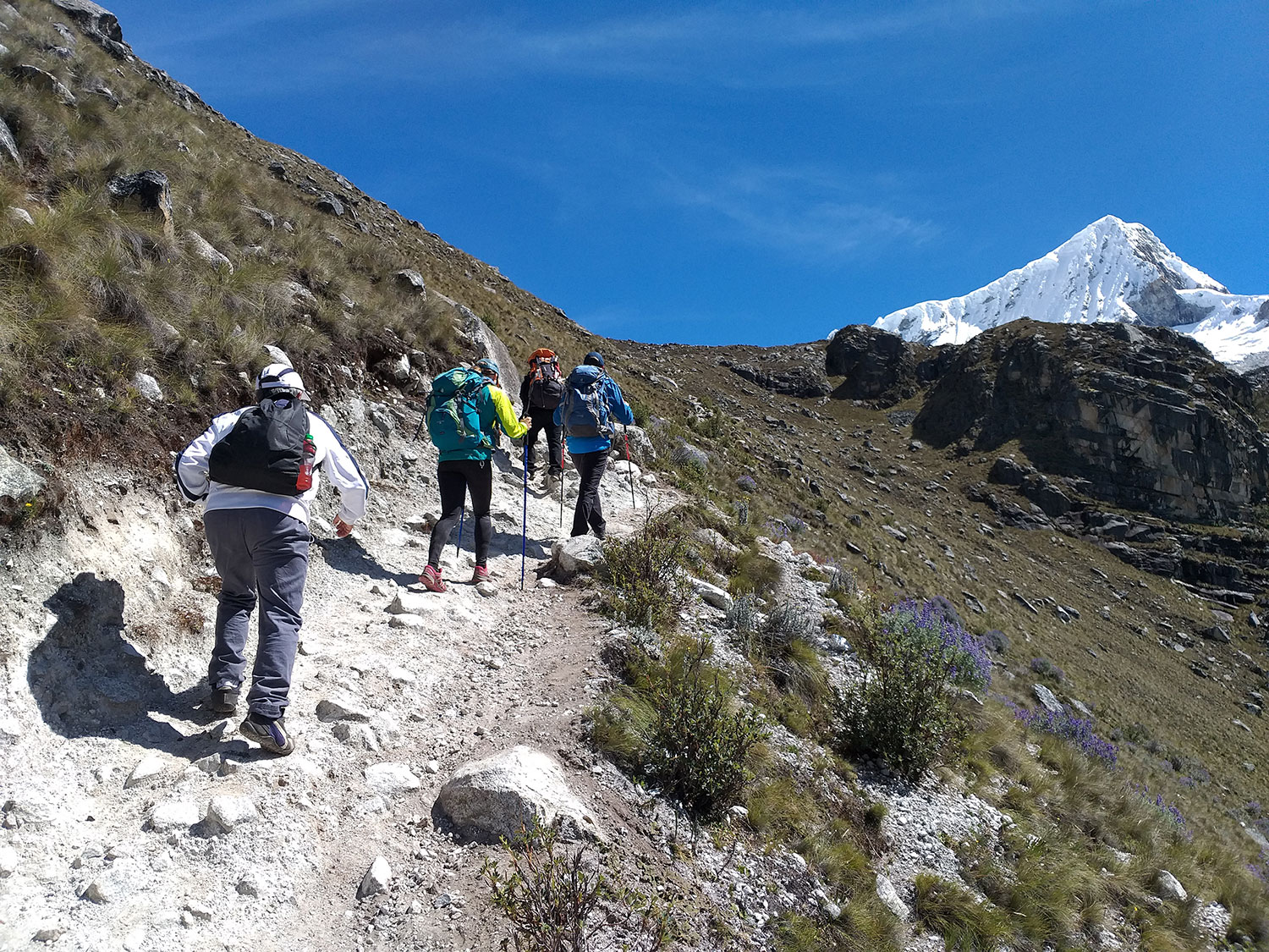 Trekking a campamento base