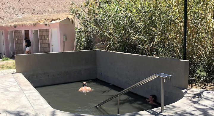 Termas de Mamiña sin personas