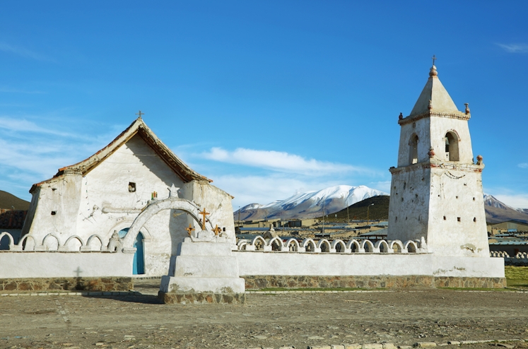 Iglesia de Mauque en Iquique