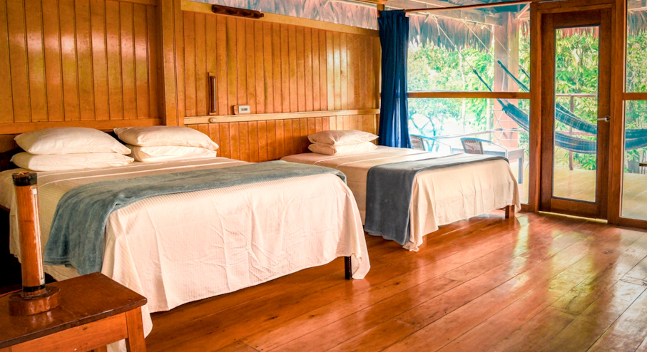 Habitación de lodge Muyuna Habitación de lodge Muyuna