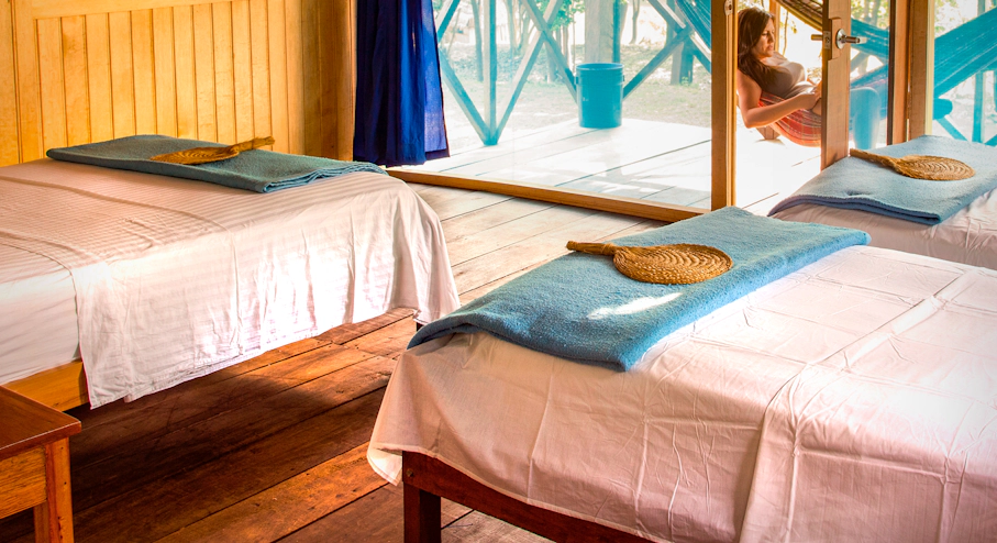 Amazonía Lodge Muyuna (6 días) en Iquitos Habitación lodge Muyuna