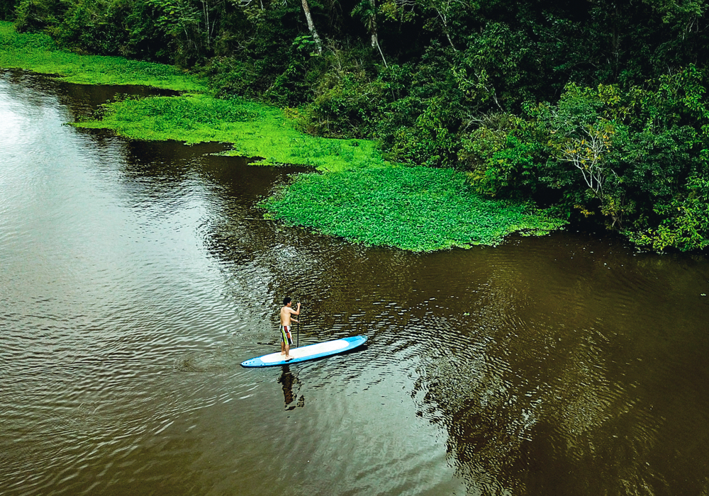Stand up paddle en Amazonía