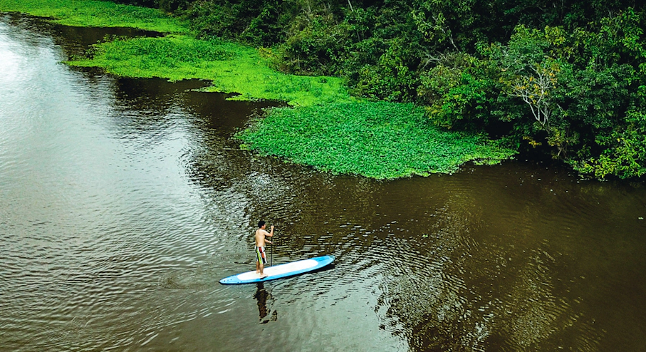 Foto Amazonía Lodge Muyuna (6 días) en Iquitos Stand up paddle en Amazonía