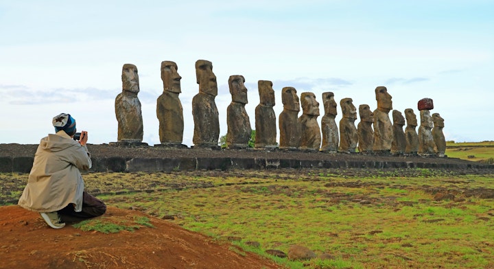 Amanecer en Tongariki