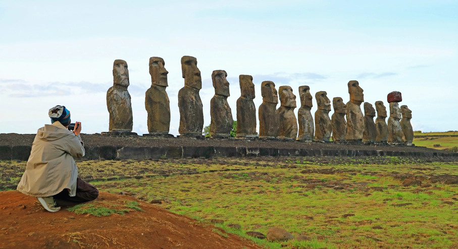 Tongariki Amanecer en Tongariki