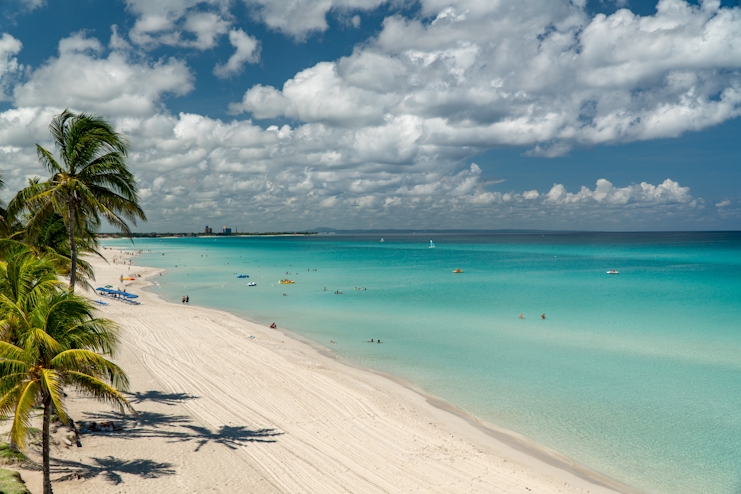 Playa en Cuba