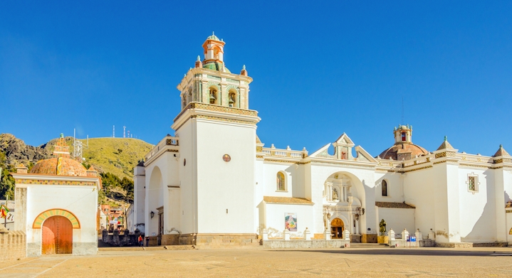 Basílica Nuestra señora de Copacabana en Bolivia