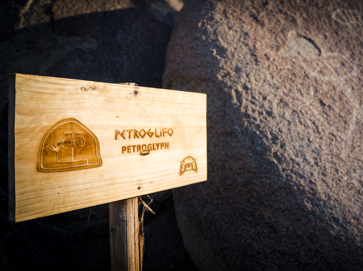 Petroglifos en La Serena Chile