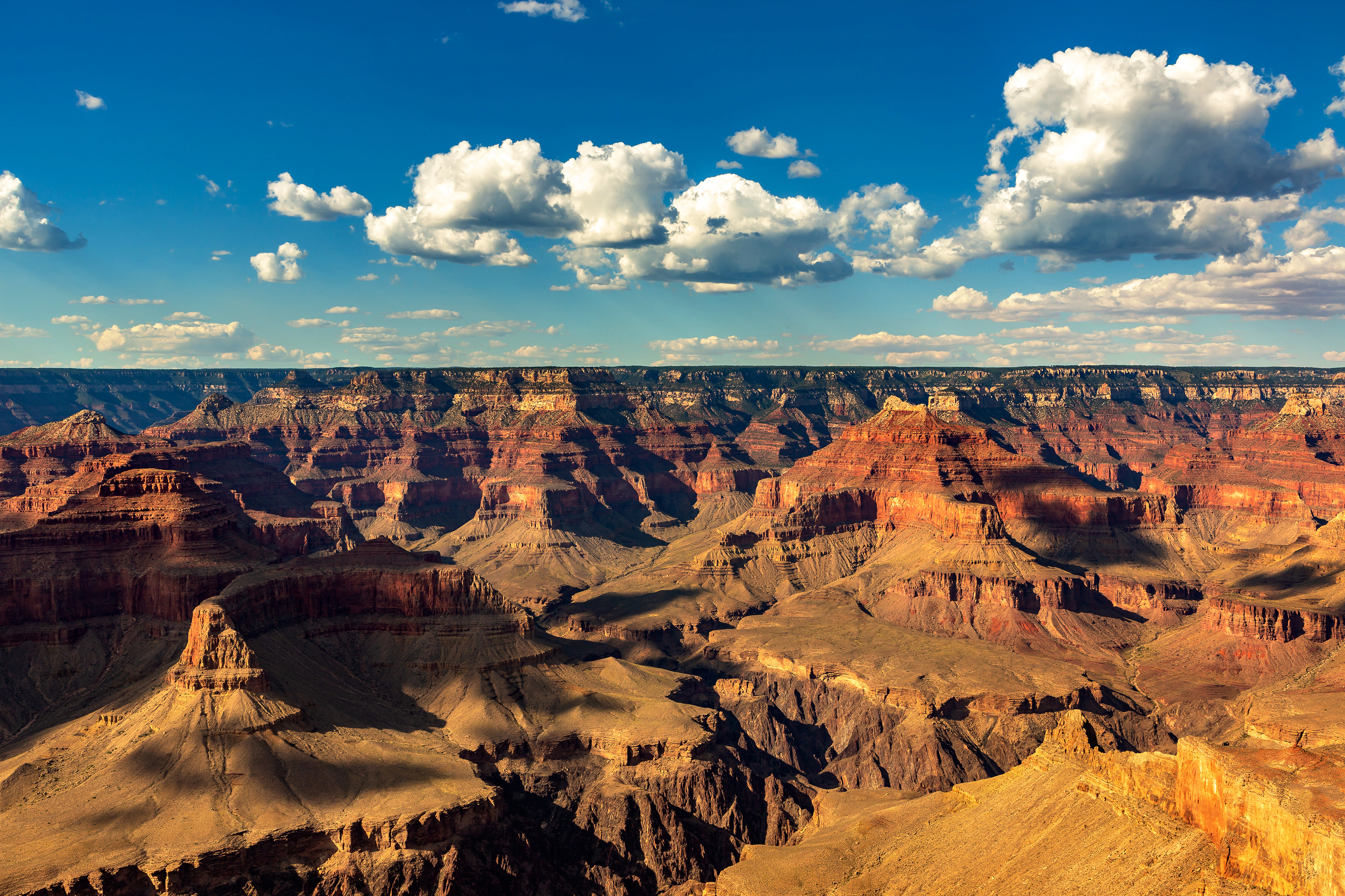 Imagen panorámica del Gran Cañón
