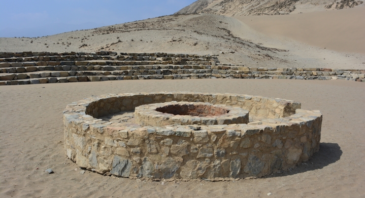 caral ruins in peru