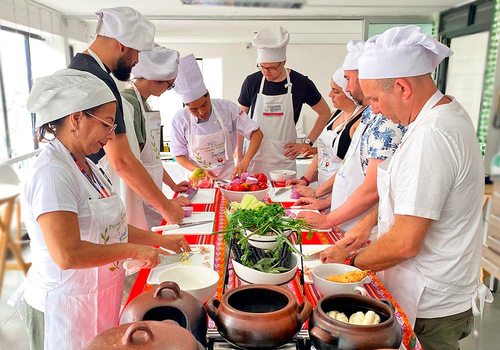 Clase de Cocina Peruana y Mercado