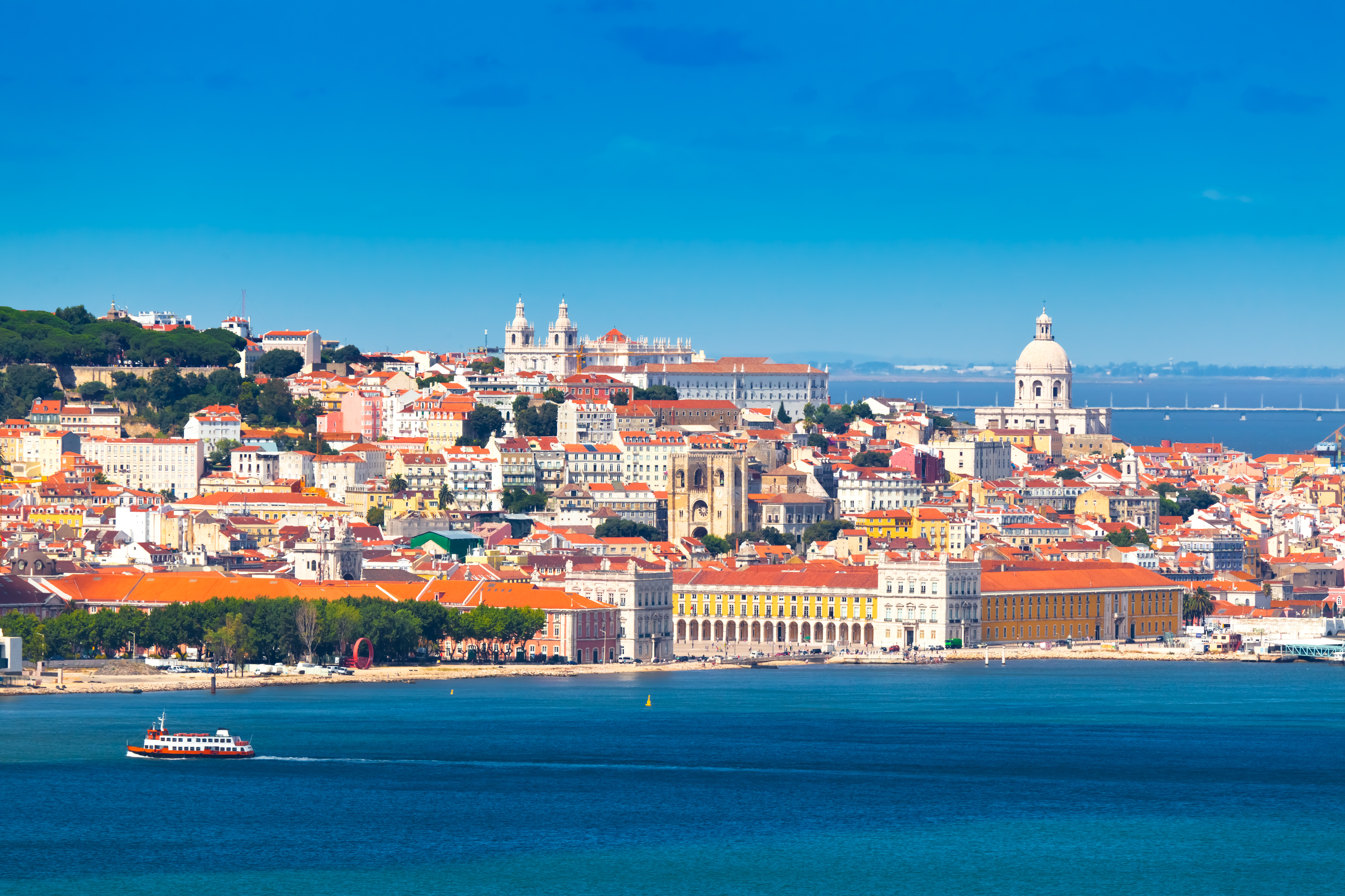 Vista panorámica de Lisboa