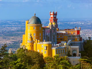 Imagen Excursión a Sintra y Cascais + Palacio da Pena en Lisboa Palacio da Pena