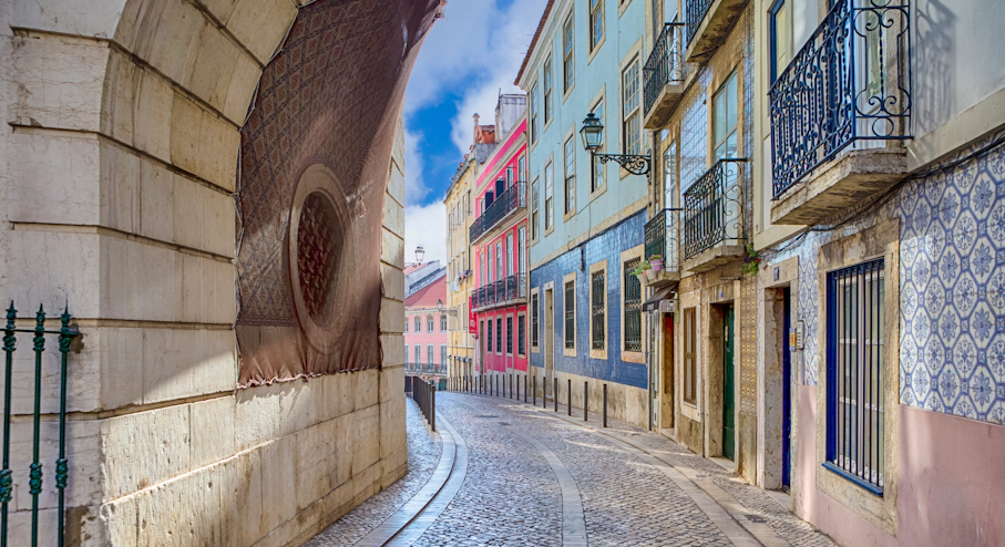 Foto Free Tour Alfama, Baixa, Chiado y Mouraria en Lisboa Calle en Lisboa