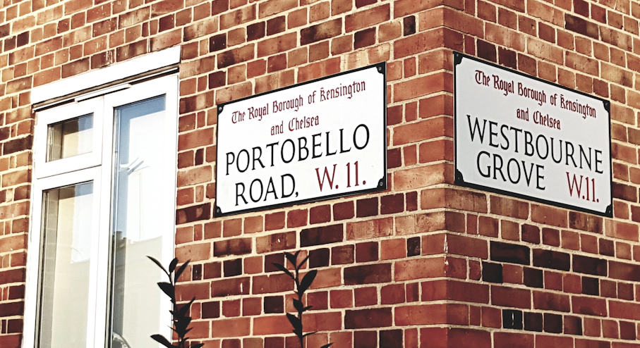 Foto Free Tour por Notting Hill en Londres Portobello road