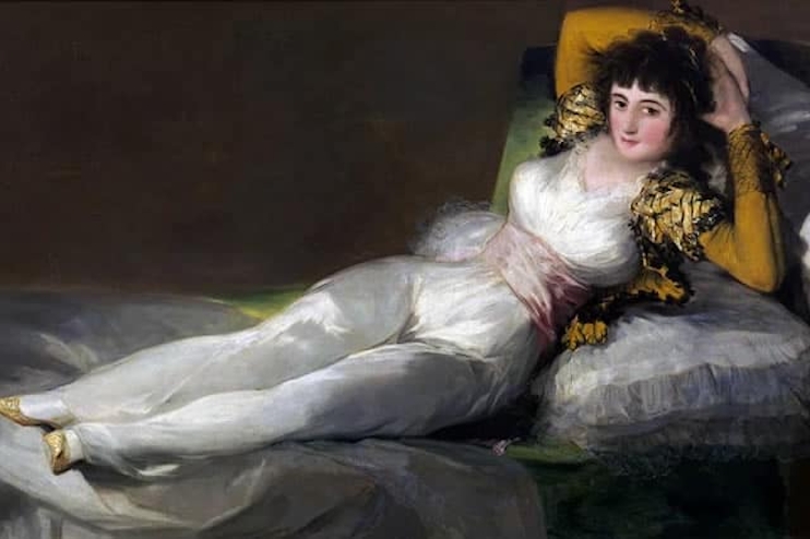 Cuadro La maja vestida de Goya