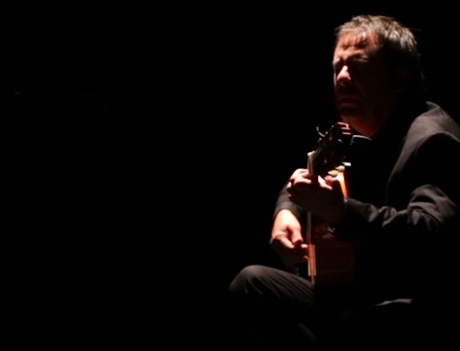Guitarrista de flamenco