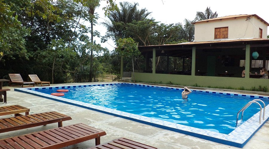 Piscina en alojamiento en Amazonas