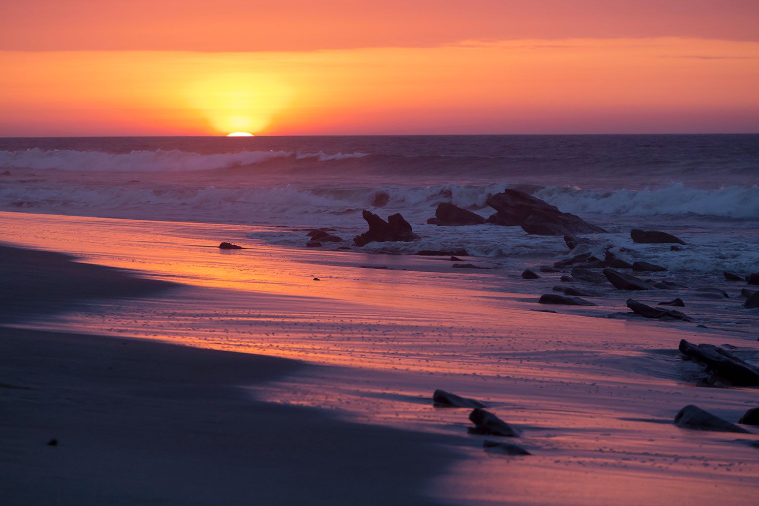 Atardecer en Máncora
