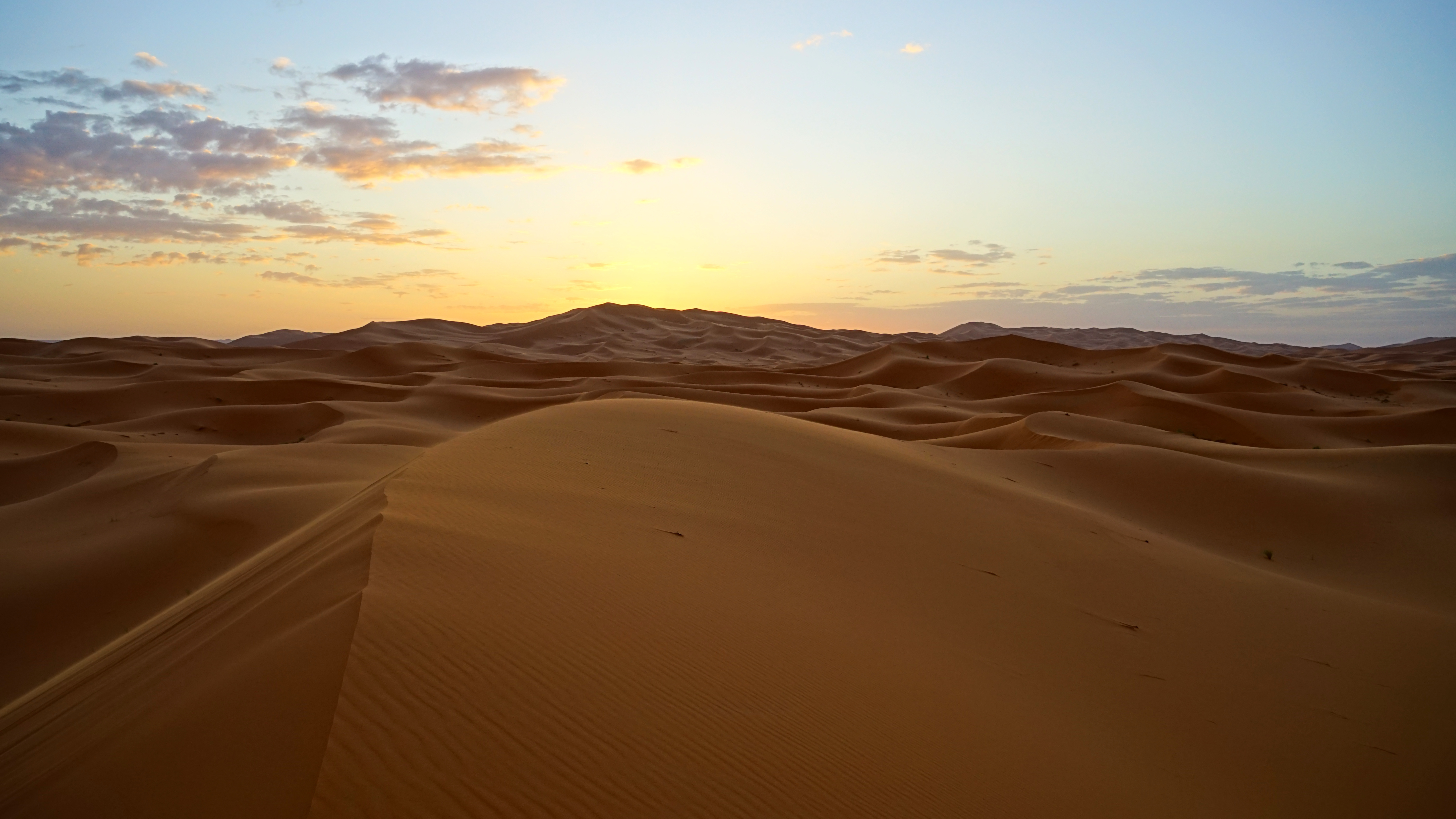 Dunas del desierto de Zagora