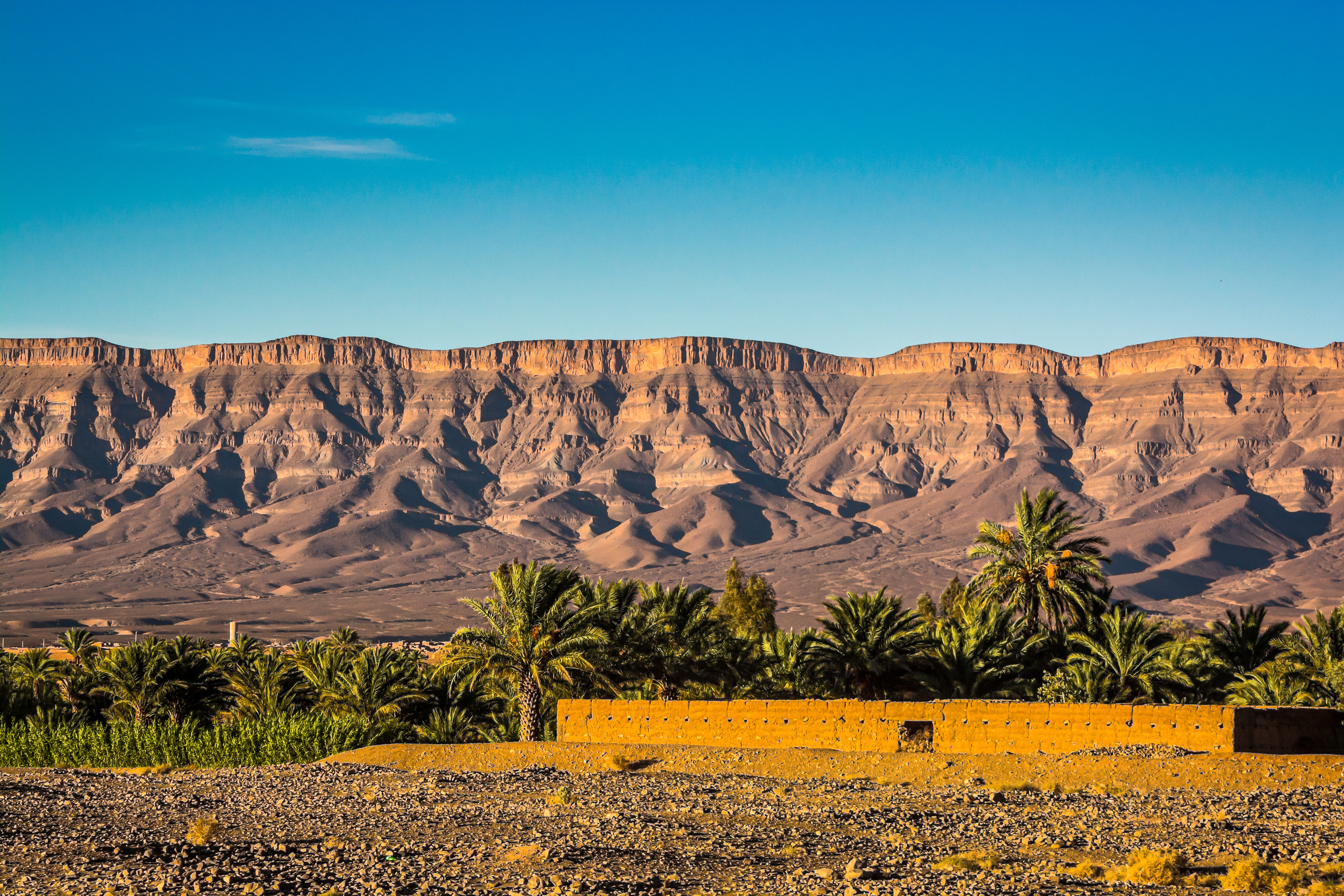 Montañas del desierto de Zagora