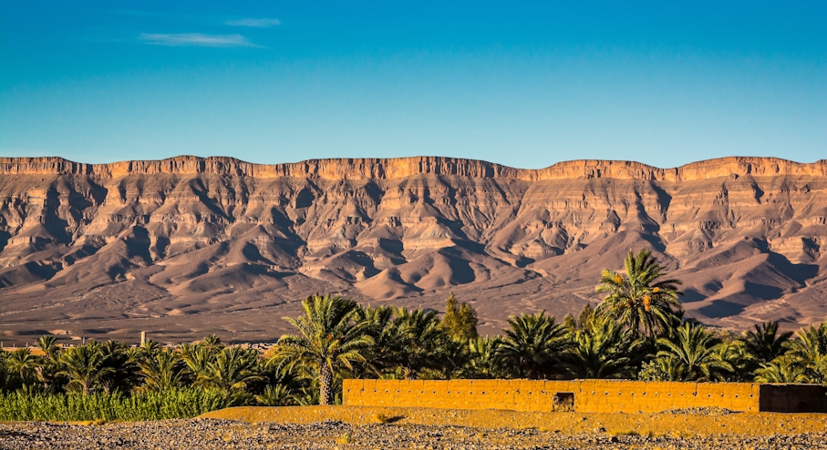 Montañas del desierto de Zagora