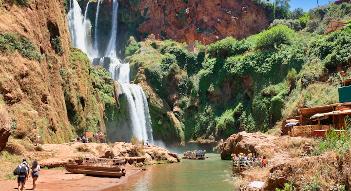 Cascadas de Ouzoud en Marruecos
