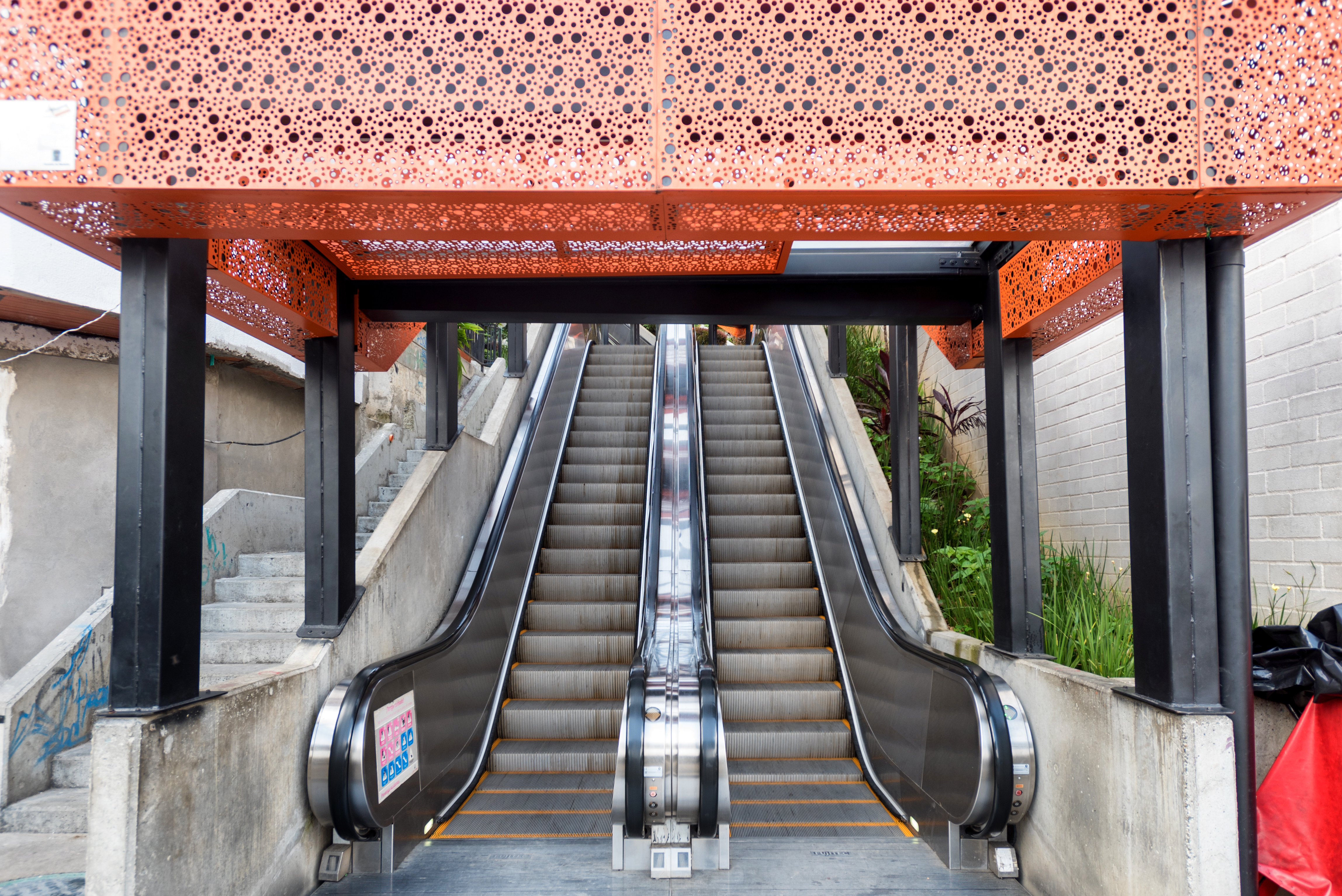 Escaleras en Comuna 13