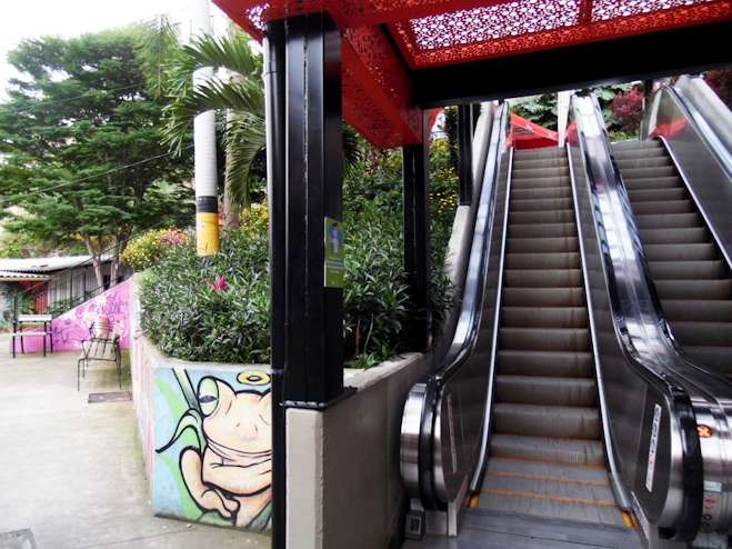 Graffitis y escaleras