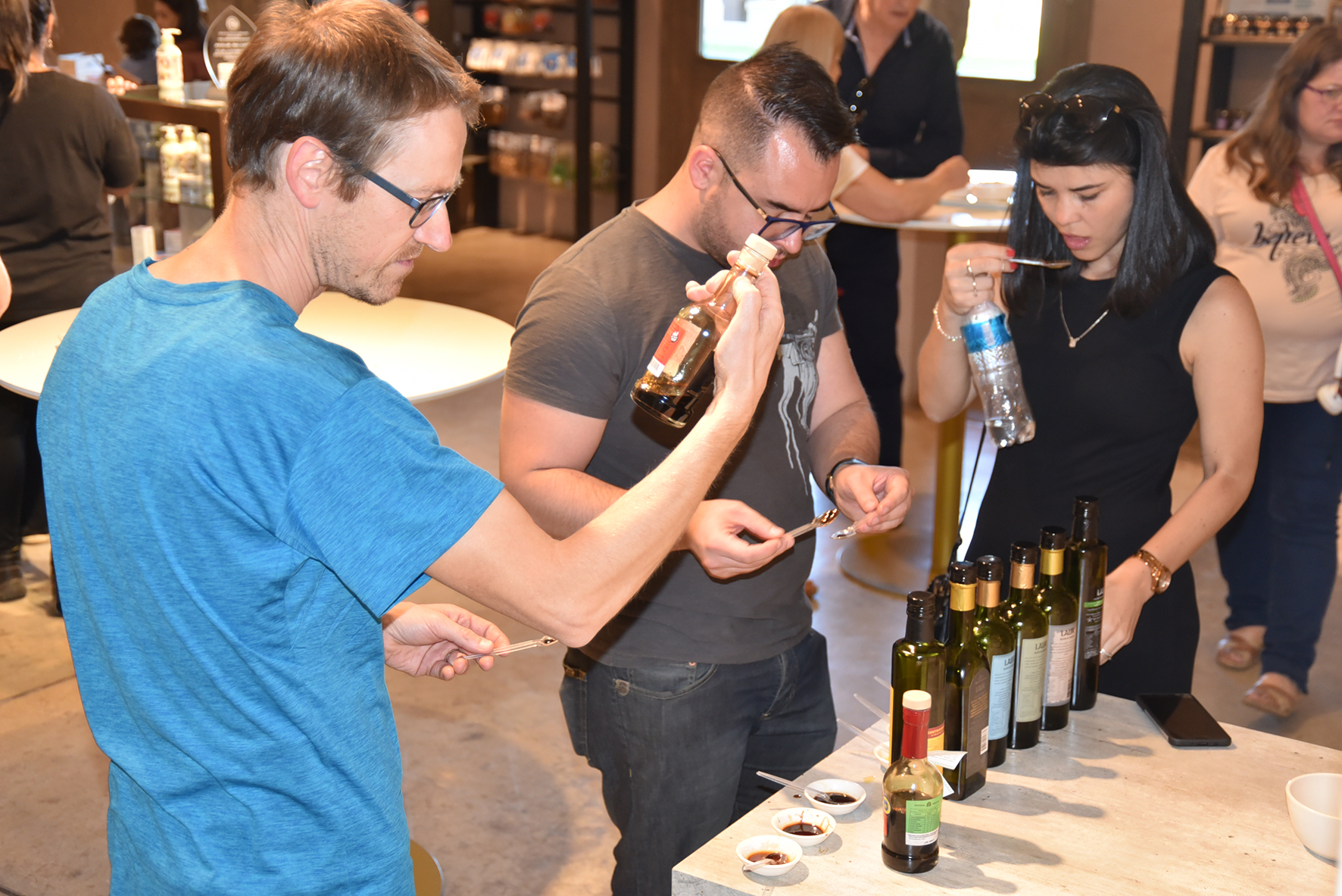 Degustación de aceite de oliva