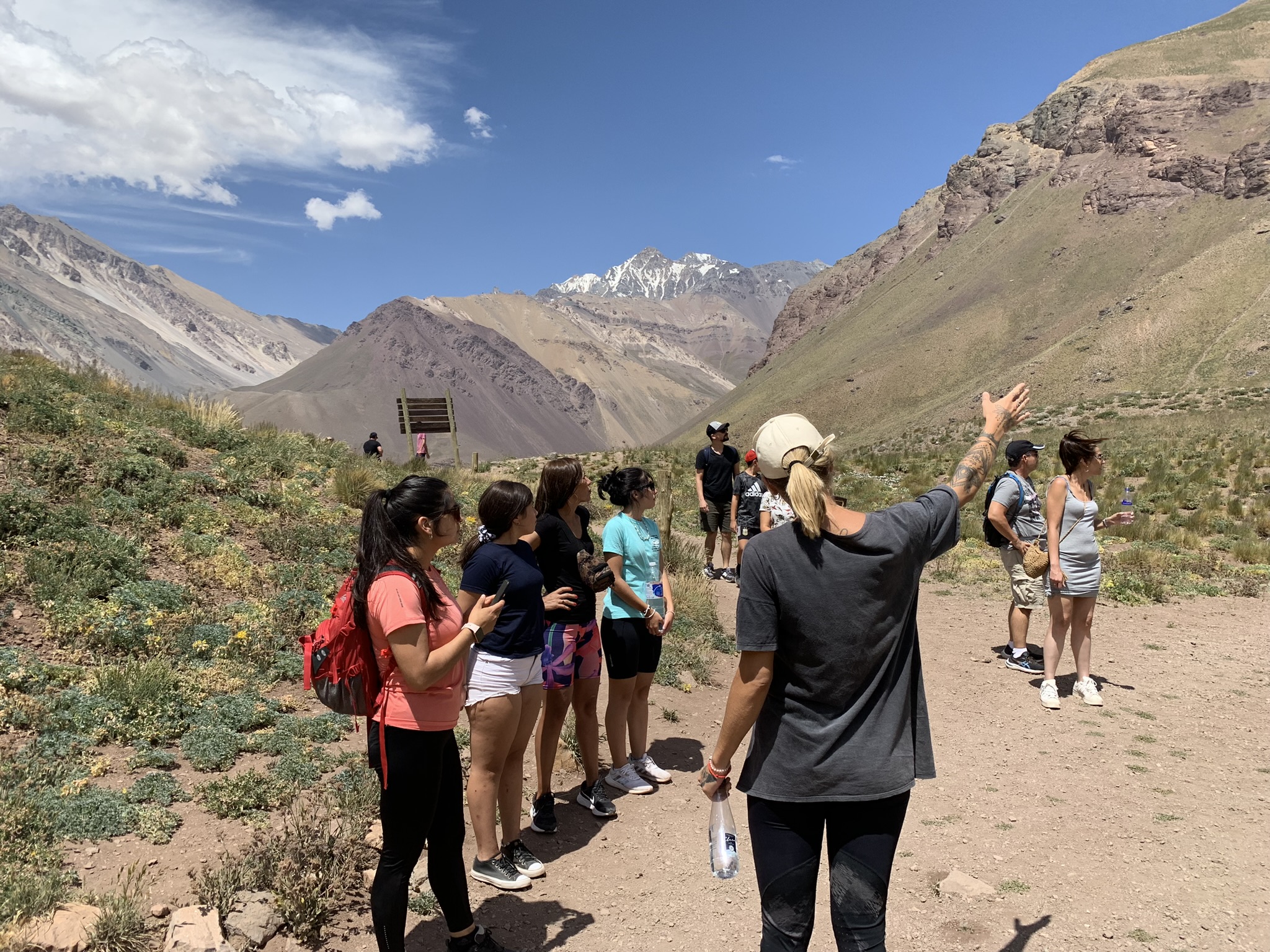 Personas en Alta Montaña