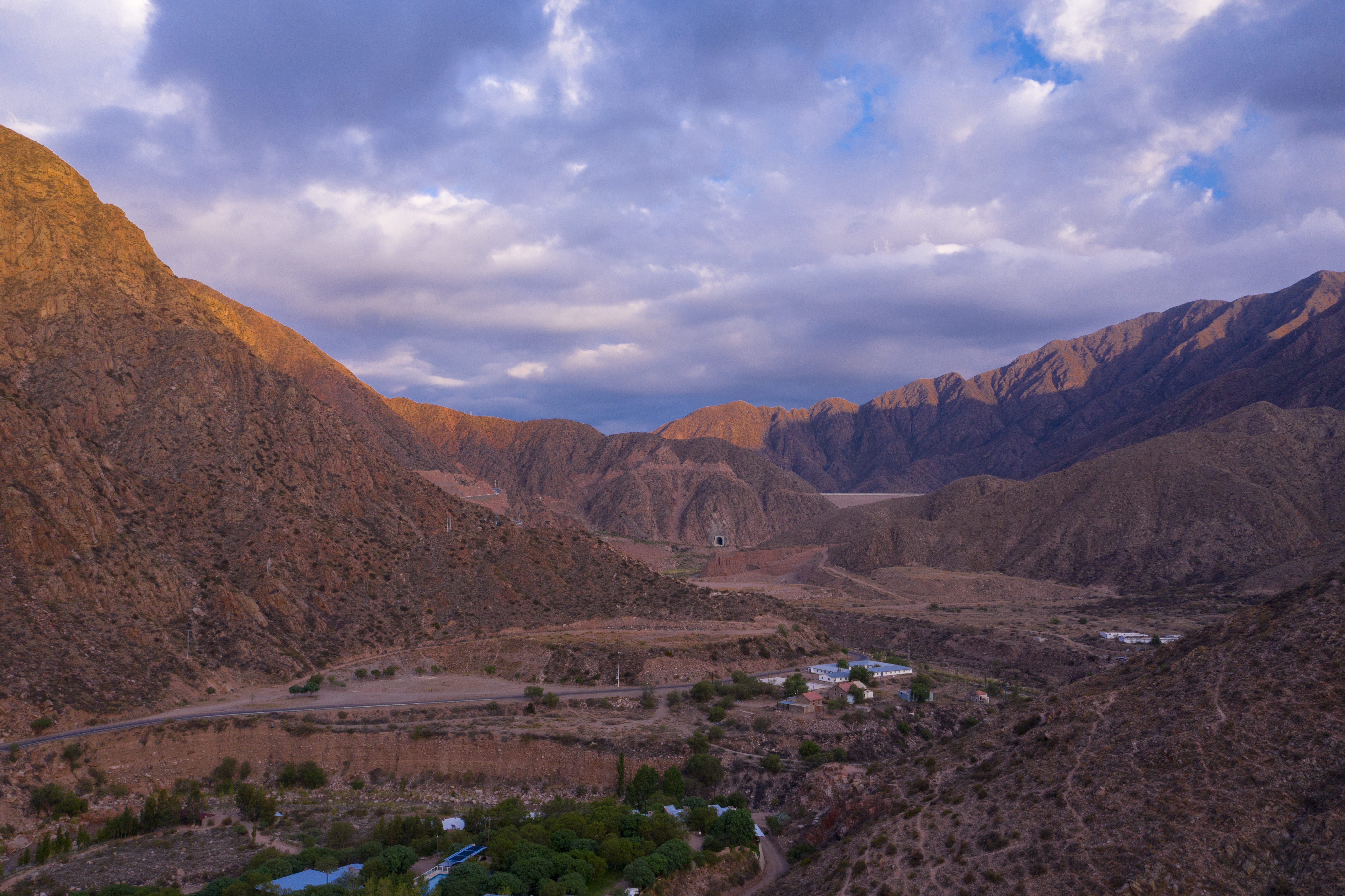 Vistas de la Cordillera de los Andes