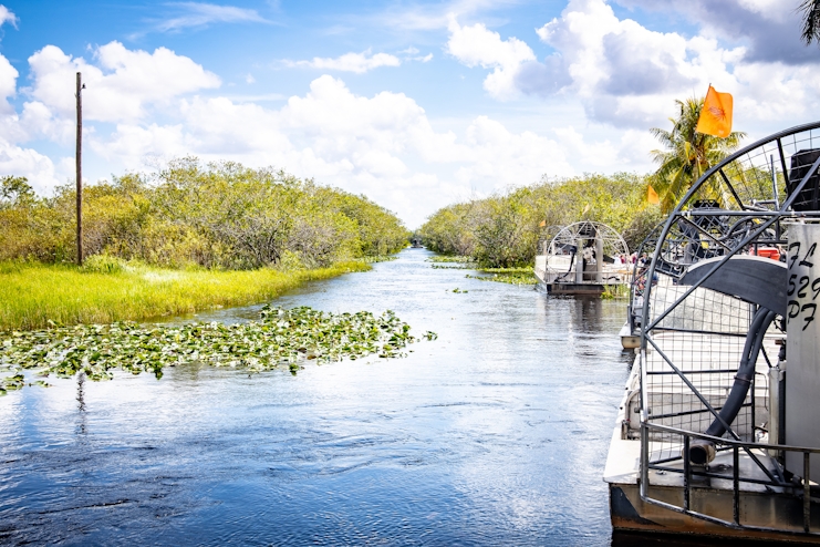 Everglades en Hidrodeslizador