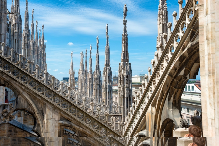 Tejado Catedral de Milán