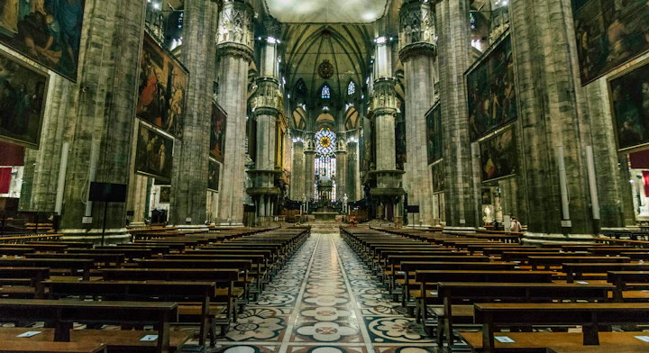 Interior de la Catedral de Milán